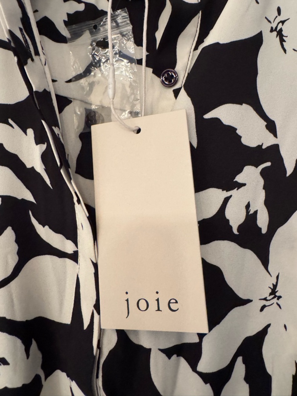 Joie Krystina Ruffle Trim Floral Dress Deep Sea Women’s Blackish Blue Size XS - Picture 8 of 14